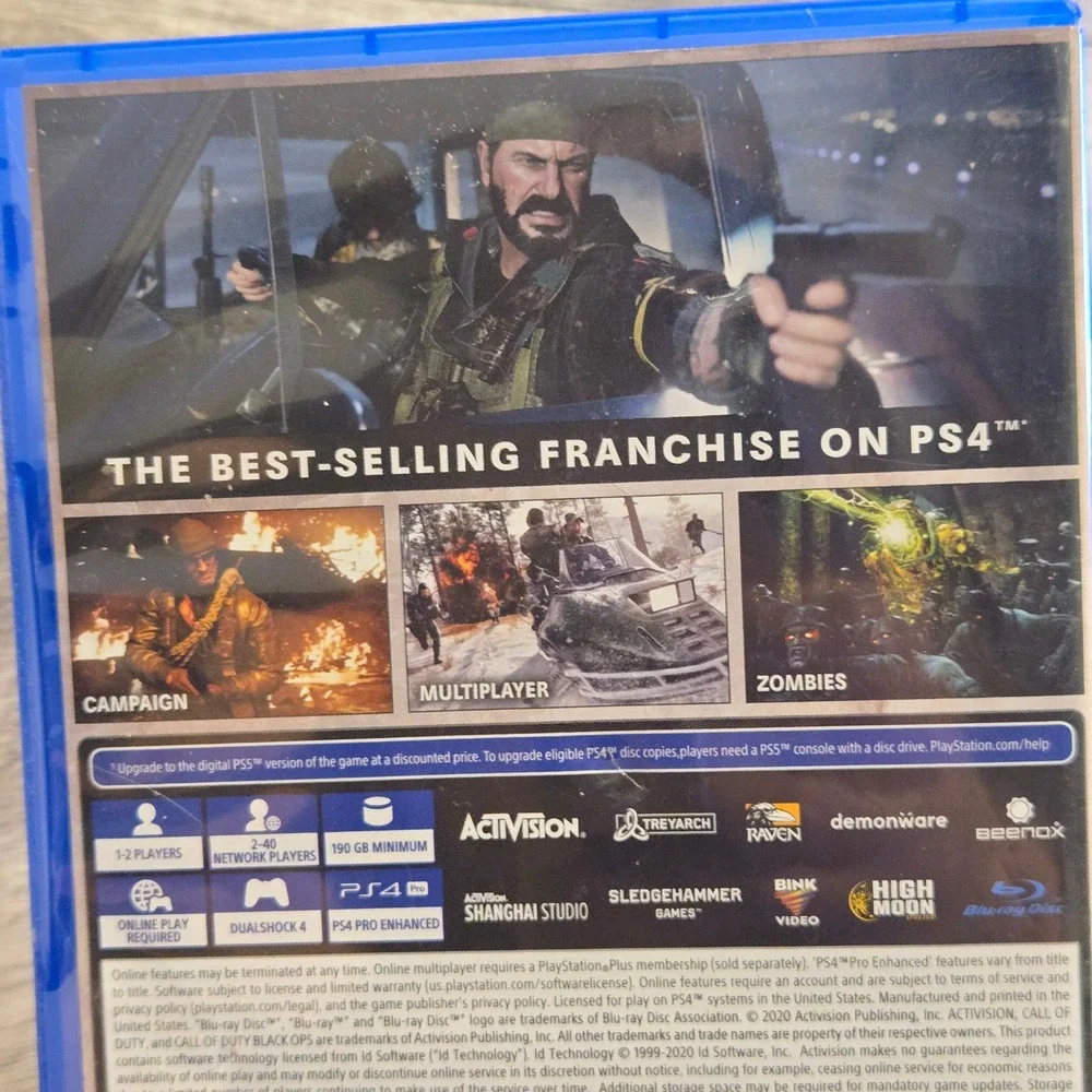 Call of Duty Black Ops Cold War Sony PS4 PlayStation 4 Video Game Activision
